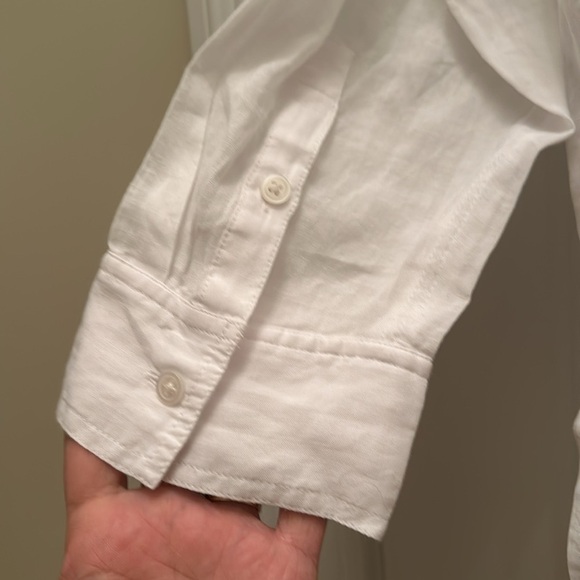 Madewell The Oversized Shirt White SzXL - Picture 12 of 12